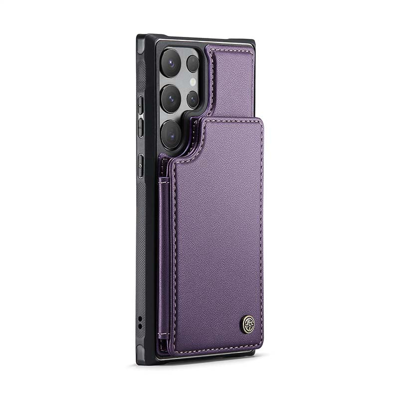 CaseMe Cardholder RFID Phone Case Purple