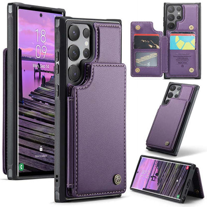 CaseMe Cardholder RFID Phone Case Purple