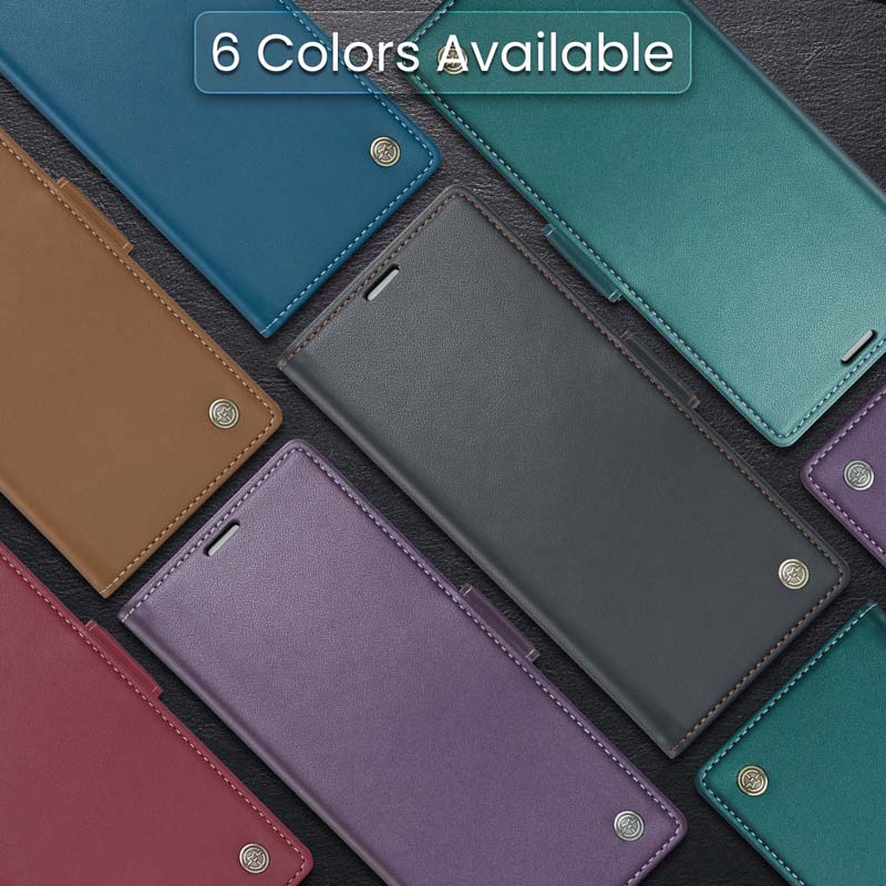 CaseMe RFID Wallet Case Blue