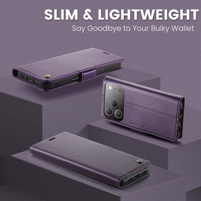 CaseMe RFID Wallet Case Purple
