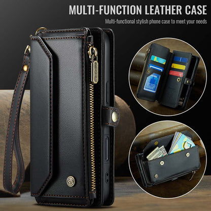 CaseMe Crossbody RFID Phone Bag Black