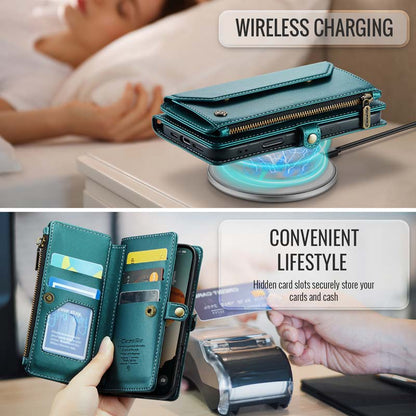 CaseMe Crossbody RFID Phone Bag Green