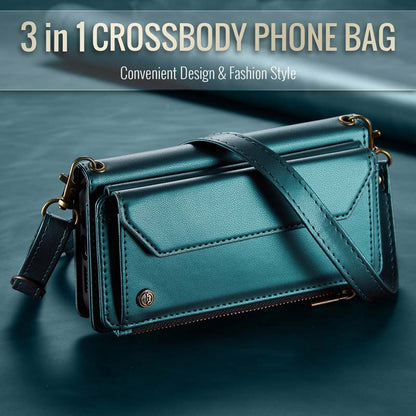 CaseMe Crossbody RFID Phone Bag Green