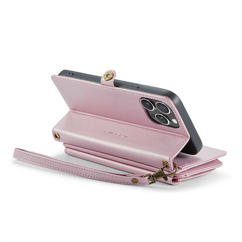 CaseMe Crossbody RFID Phone Bag Pink