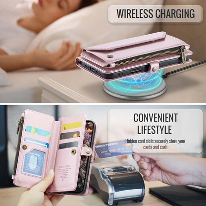 CaseMe Crossbody RFID Phone Bag Pink