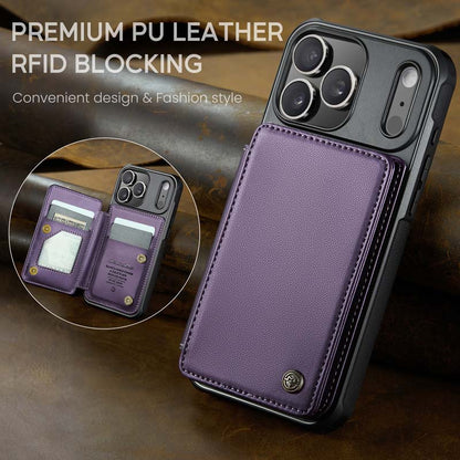 CaseMe Cardholder RFID Phone Case Purple